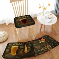 vintage beer cocktail collection tie rope chair cushion soft office car seat comfort breathable 45x45cm chair cushions