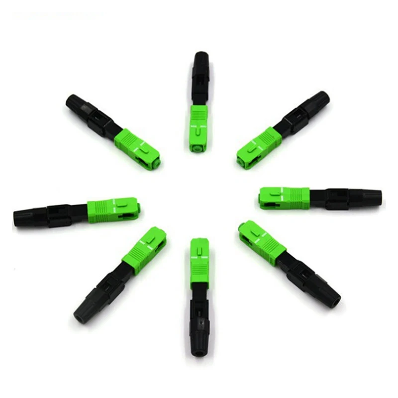 10 шт. одномодовый волоконно-оптический кабель для быстрой сборки SC APC