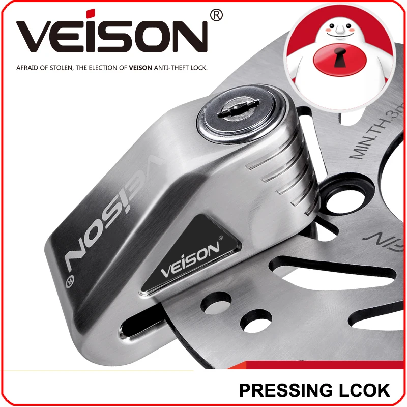 Новый защитный Противоугонный замок VEISON из цинкового сплава для электрического