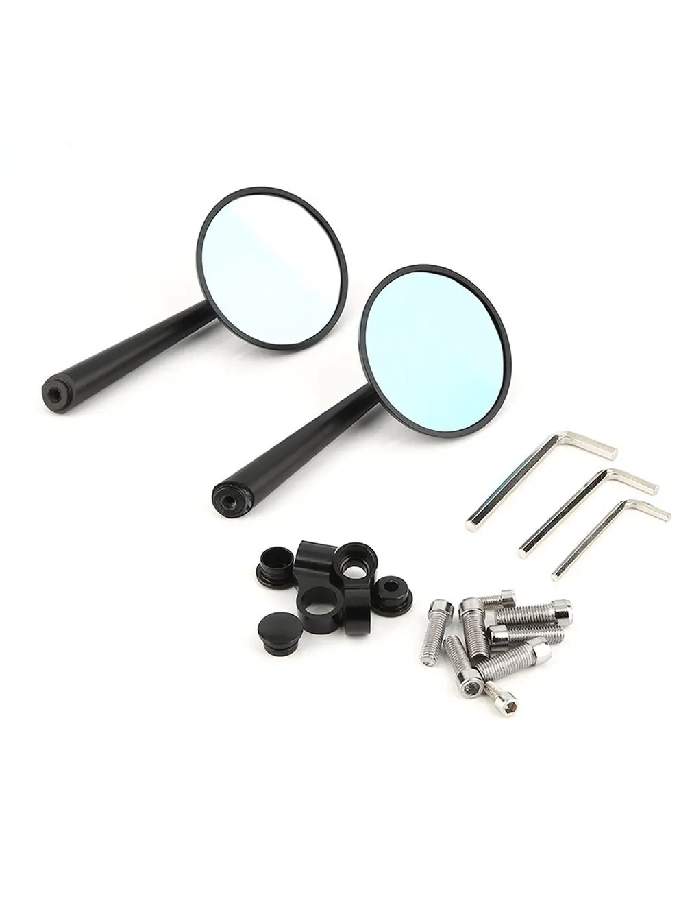 

Зеркало заднего вида в новом стиле для мотоцикла, алюминиевые боковые зеркала заднего вида, изысканный дизайн, прочный и великолепный