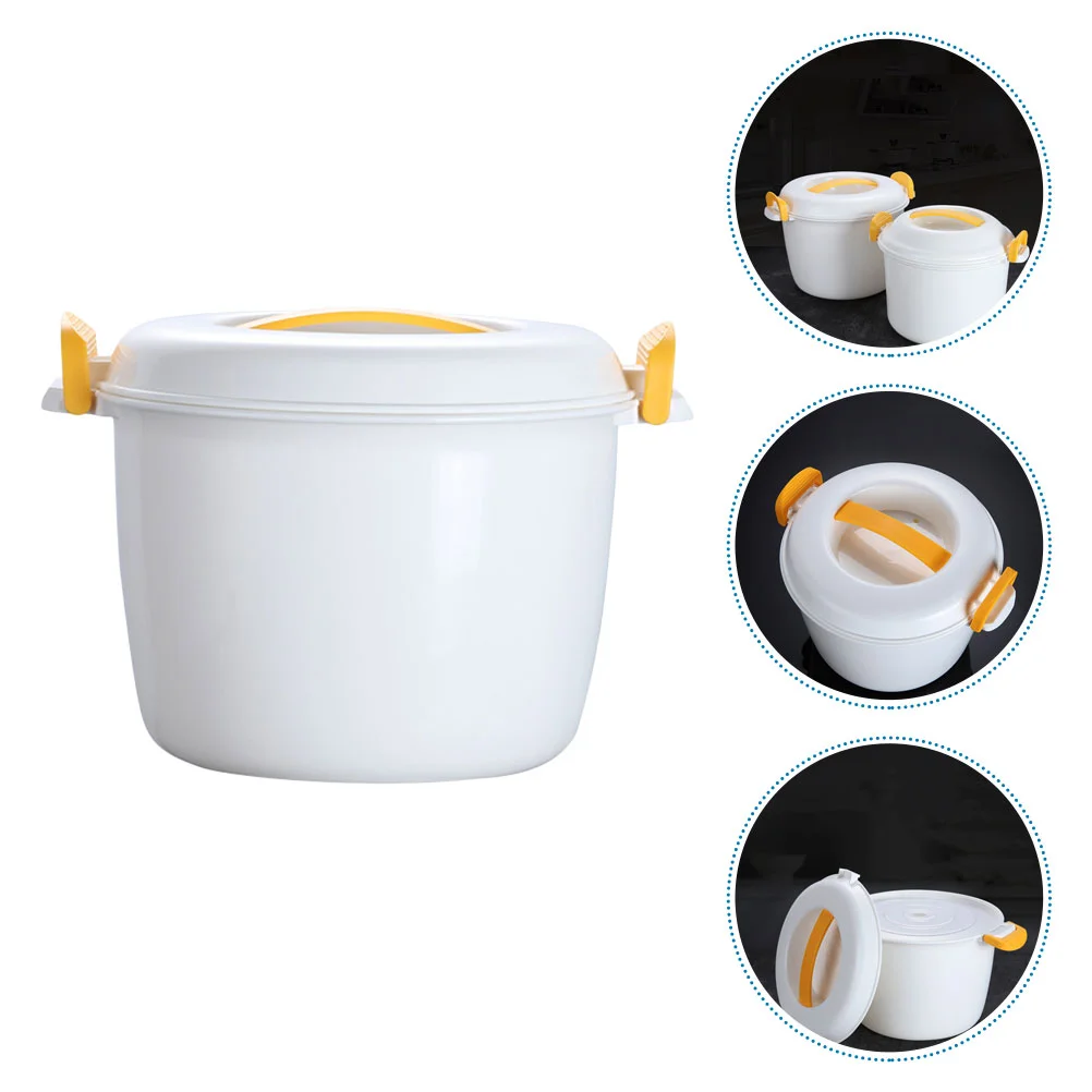 

Microwave Rice Cooker Steamer Pot Pasta Maker Oven Veggie Cookware Cooking Soup Pressure Pots Bowl Micro Vegetable Container