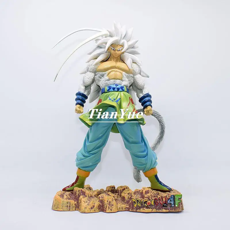 

Anime Smsp Goku White Hair Ver. Vinyl Model Boxed Figure 24cm