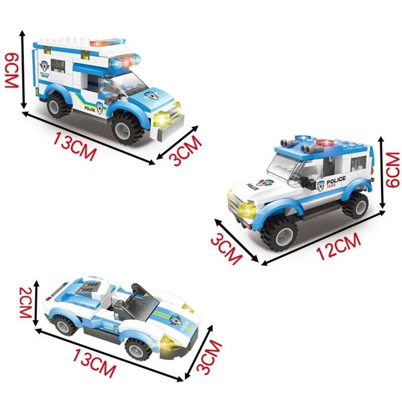 818 шт. Детский конструктор городской полицейский участок | Игрушки и хобби