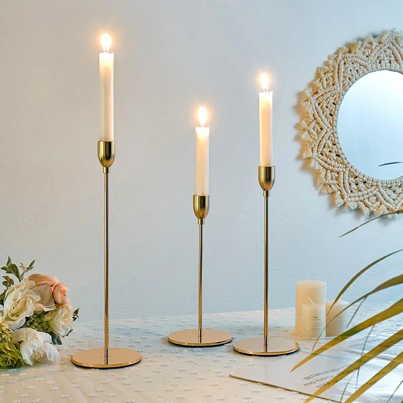 

Металлический подсвечник, подсвечники для свечей, домашний декор, свадебное украшение, Новогоднее украшение для дома, маяк, свеча на день ро...