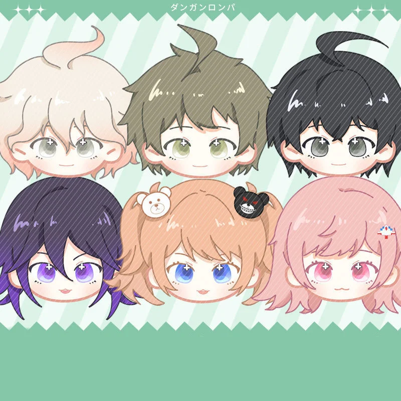 

Danganronpa Trigger Happy Havoc Plushs брелок с рисунком аниме плюшевый куклы Брелоки Подвеска детская игрушка Kawaii брелок