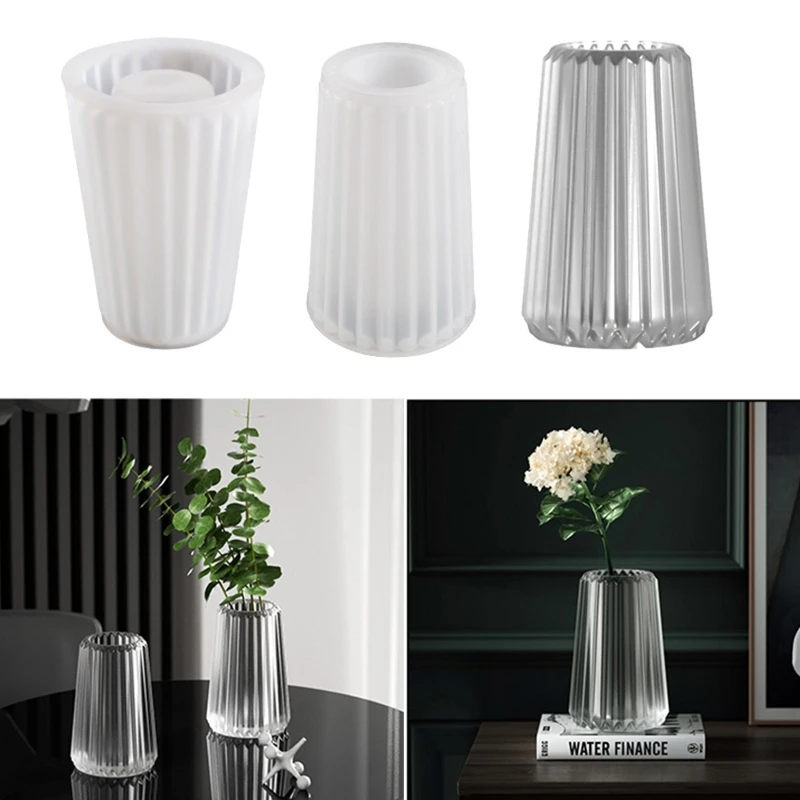 

Succulents Vase Pen Holder Silicone Mold Suitable for Diy Garden Concrete Flower Pot Plant Holder Crafts Home Decor 124A