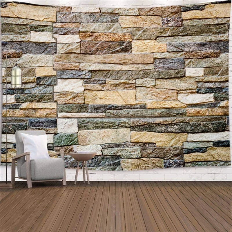 Мраморный гобелен подвесной камень пол деревянные гобелены художественное