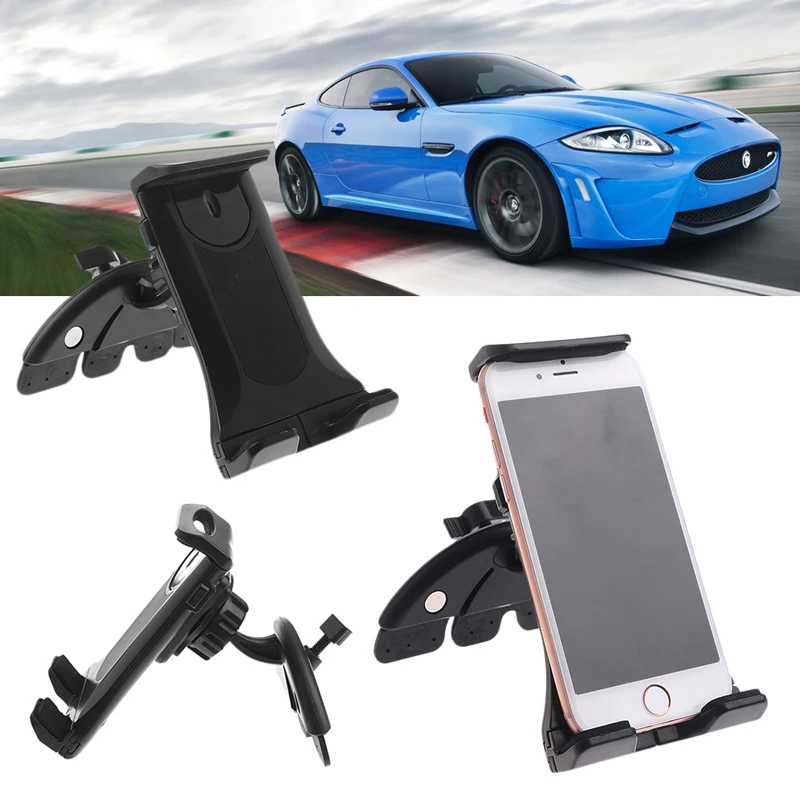 

Universal Adjustable Car Slot Mobile Mount Holder Stand For Phone Tablet PC Dropship