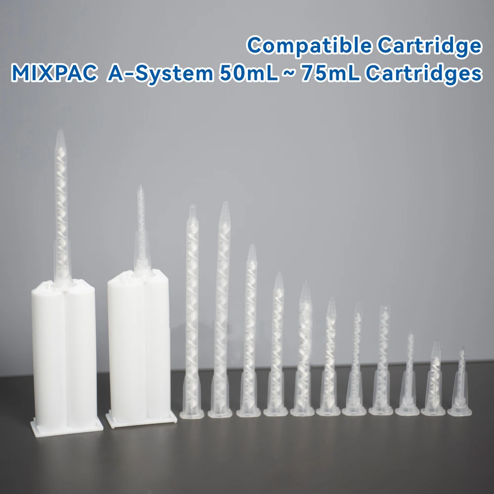Фото Смеситель SULZER MIXPAC MAH 03-17S Industry MC Белая круглая статическая смесительная трубка Картридж для клея AB №3