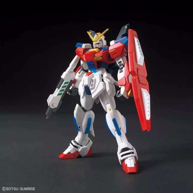 Фото Оригинальная фигурка Bandai GUNDAM HG1/144, модель GUNDAM EZ-SR, набор для сборки, подарок для мальчиков и девочек, коллекционная модель №5