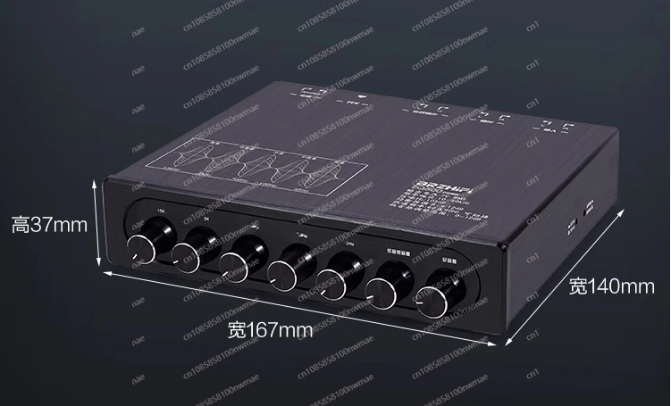 Новый предусилитель уровня лихорадки EQ500 5-ступенчатый эквалайзер эффектор