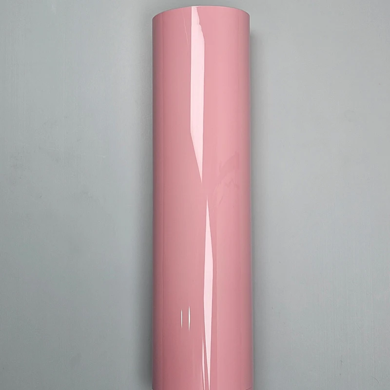 Высокоглянцевая красная Порошковая клейкая Виниловая наклейка для автомобиля