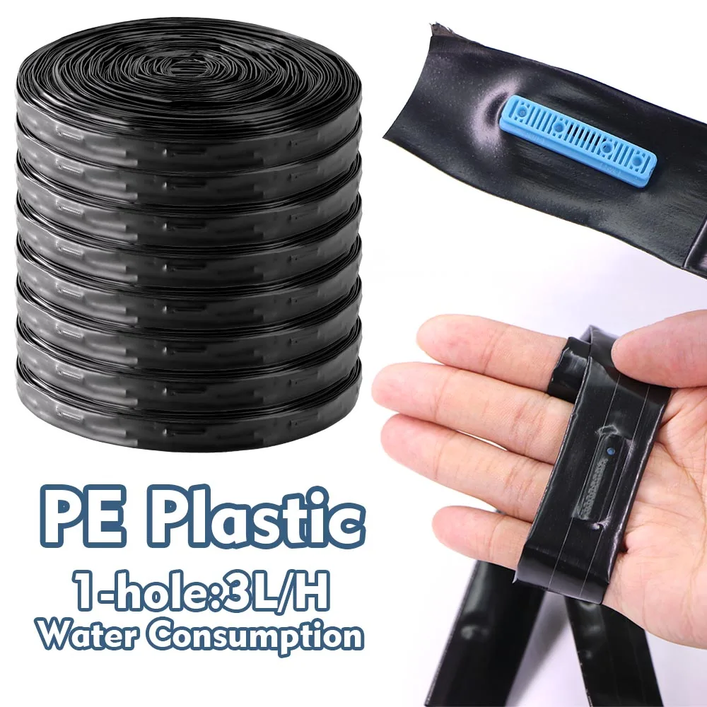 КАПЕЛЬНАЯ лента 20-150 м 16 мм ПЭ трубки 10-40 см для сада теплицы полива