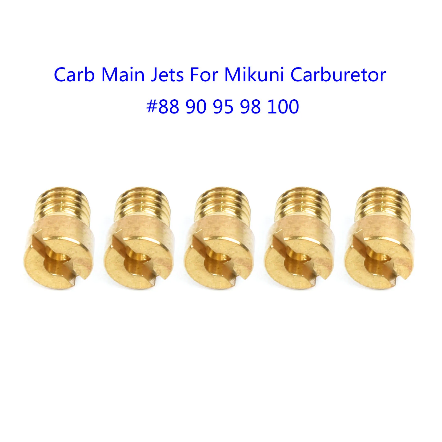 

10pcs/Set Main Jets For Mikuni Carburetor VM22 VM24 VM26 125cc 150cc 200cc 250cc Engine Carburetor Main Jets Round Carb Main Jet