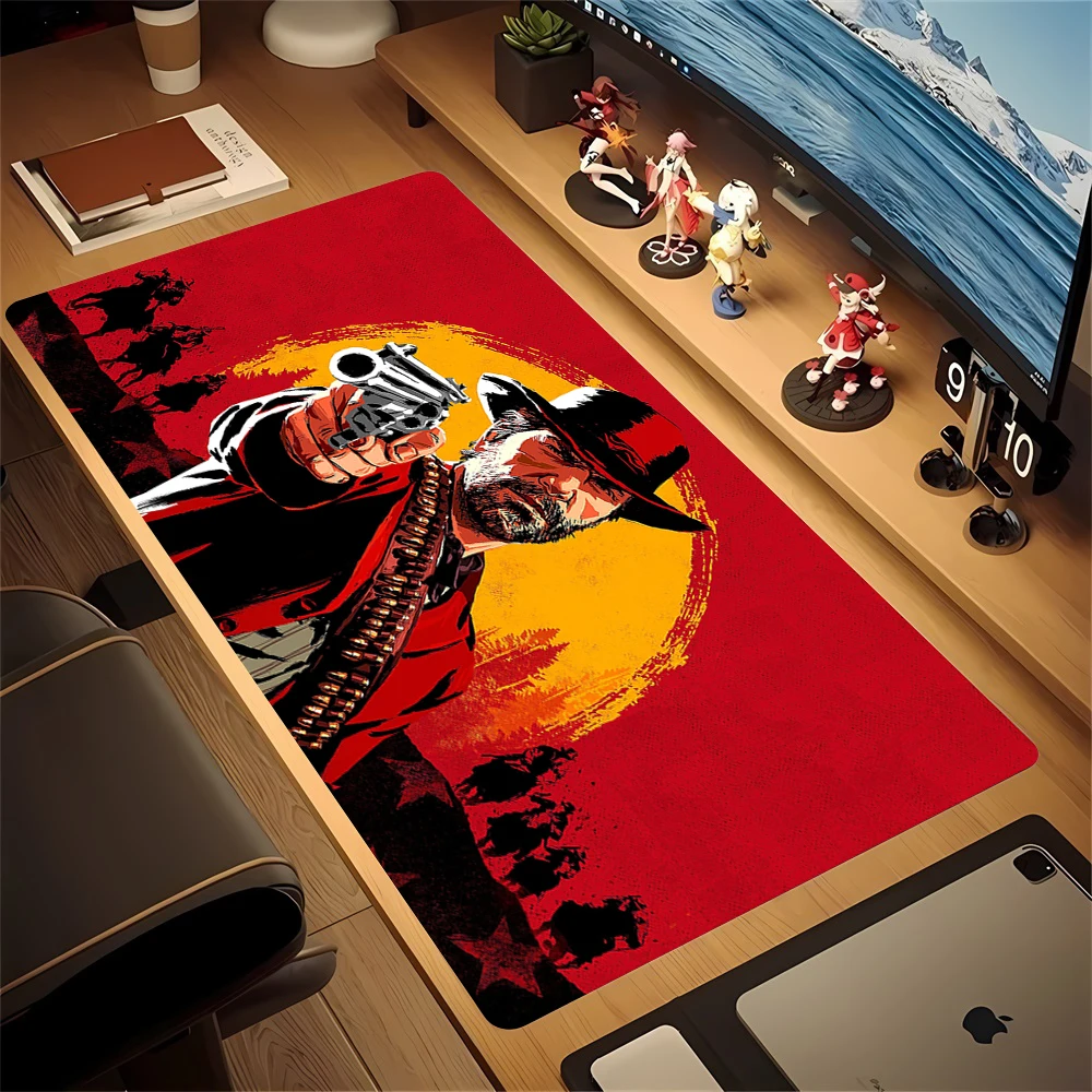 Коврик для мыши Red Dead Redemption 2 игровые аксессуары нескользящий большой коврик
