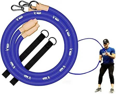 

Fitness Inertia Wave | Battle Rope Alternative for Strength Training | Rubber Battle Ropes | Elastic Battle Ropes for an Abdomin