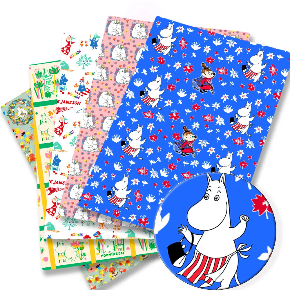 

Cartoon Fabric Hot DIY140*50cm Handmade Sewing Patchwork Quilting Baby Dress Home Sheet Printed Fabric Fabric Sewing Kids Fabric