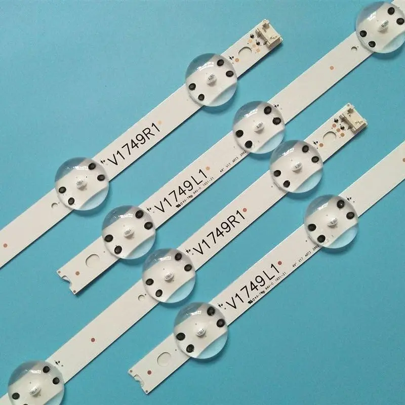 

New TV's LED V1749L1 49" V17 ART3 2862 REV 0.2 1 6916L-2862A 6916L-2862B Backlight Strips Band Rulers 6916L-2863A 6916L-2863B