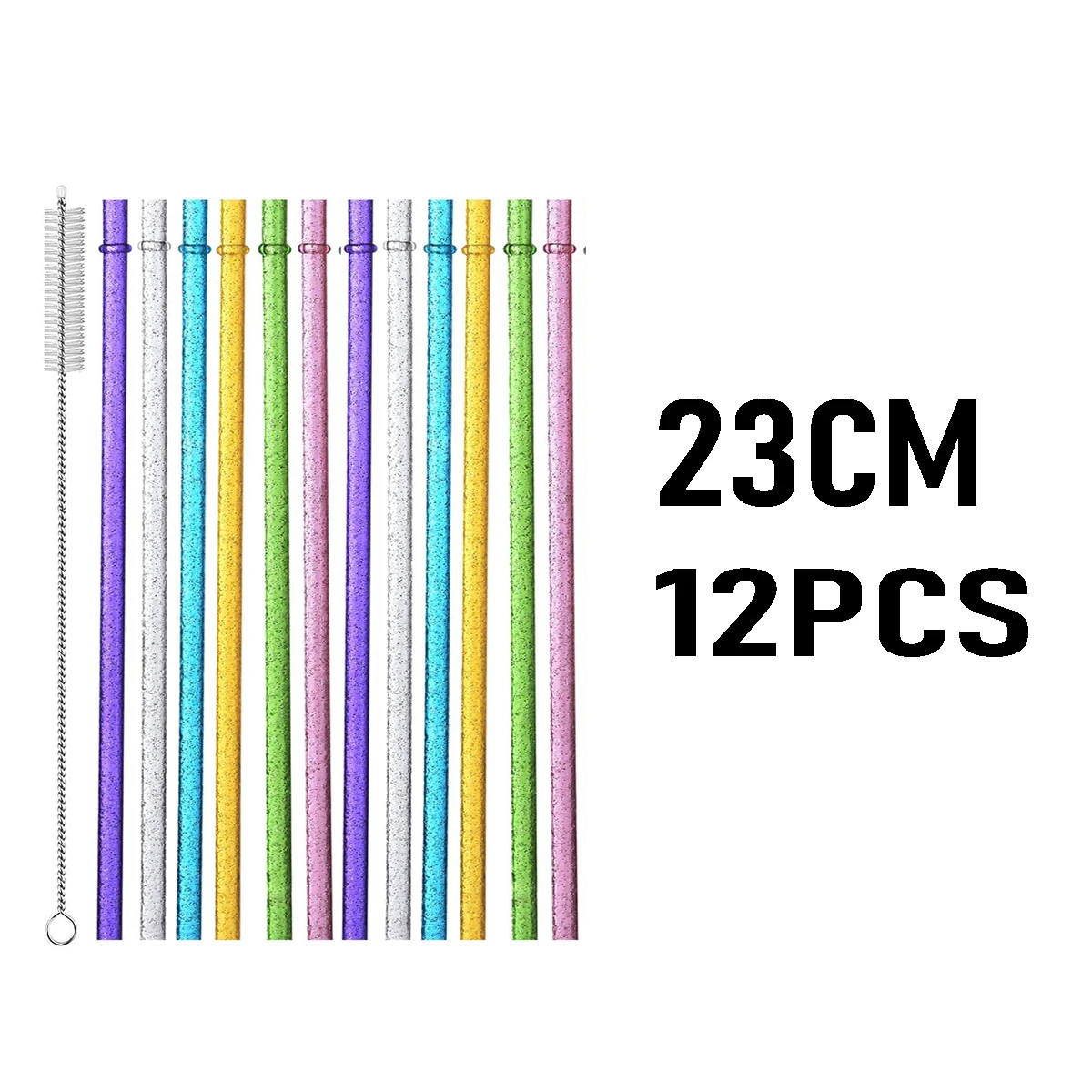 

Многоразовые сверкающие трубочки для стаканов Stanley