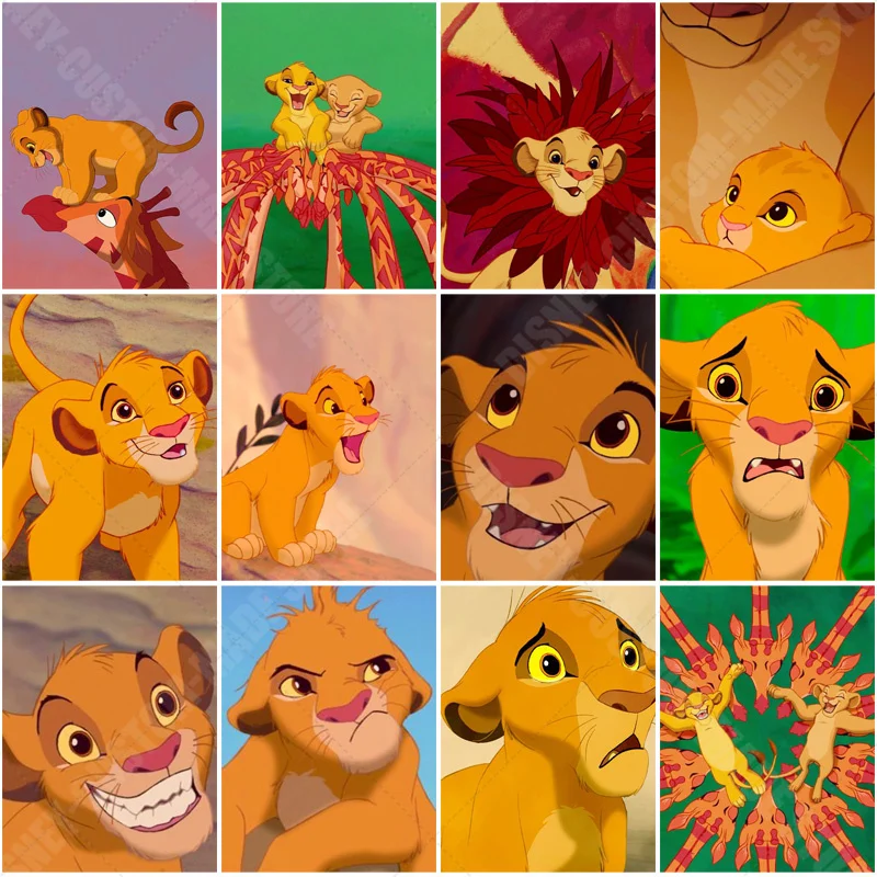 

Набор для алмазной вышивки «Король Лев Симба»