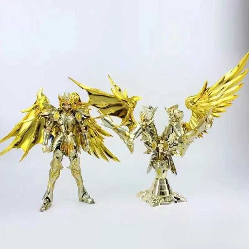 Фото Совершенно новый в наличии, оригинальные фигурки Saint Seiya GT God Twins Constellation, экшн-кукла, модель украшения, праздничные игрушки, подарки №5
