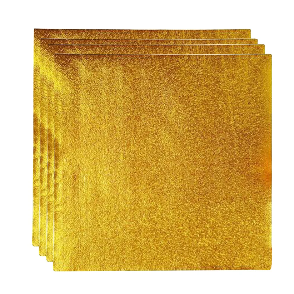 Gold Foil Paper Wrapping Paper Gift Package Orange Peel For Packaging Chocolate (golden)