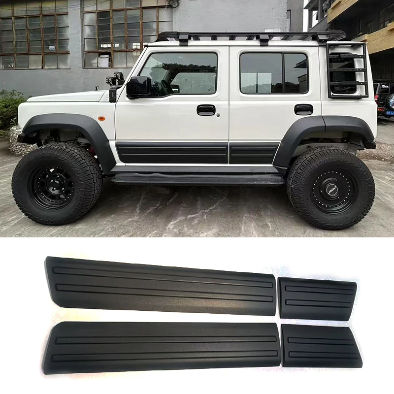 Защитная пластина из АБС-пластика для 5-дверного Suzuki Jimny JB64 JB74 2024-2025 боковая юбка