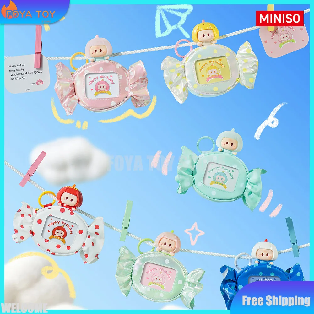 Фото Новый оригинальный MINISO YOYO, серия «Притворяюсь тобой», сюрприз-бокс, конфетный пакетик, подвеска, загадочная коробка, декоративные игрушки, подарок на день рождения, милый подарок. №1