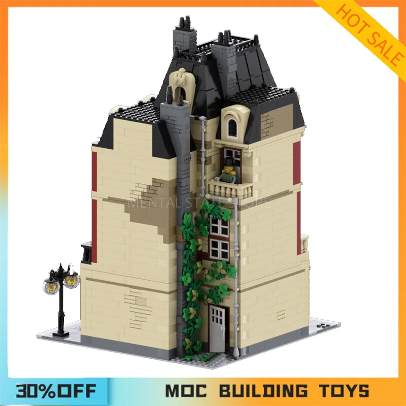 Конструктор MOC модульный для французского двора 2760 шт.