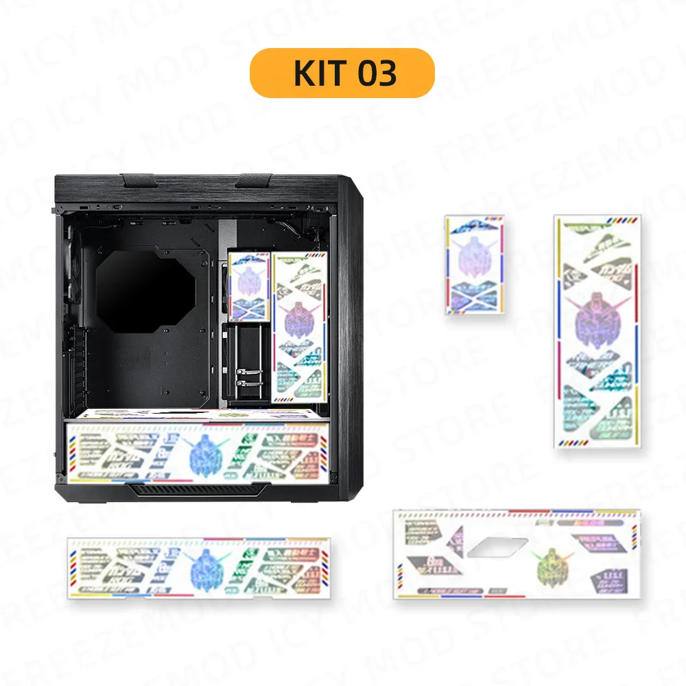 5 шт. светильник вых панелей RGB для ROG Strix Helios PC чехол мод DIY ASUS декорация Refit ARGB