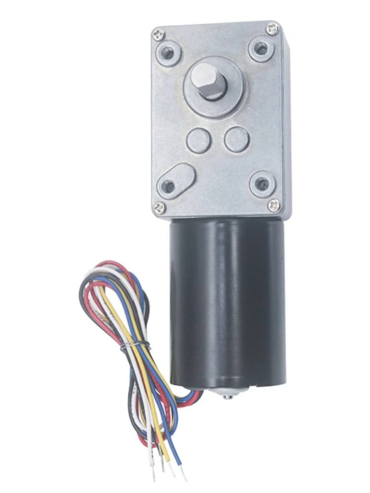 A58-3650 12V 24V правый ангельский металлический редуктор 16-470 об/мин, автоматическая блокировка, бесщеточный двигатель постоянного тока с червячным Редуктором с внутренним драйвером, двигатель постоянного тока