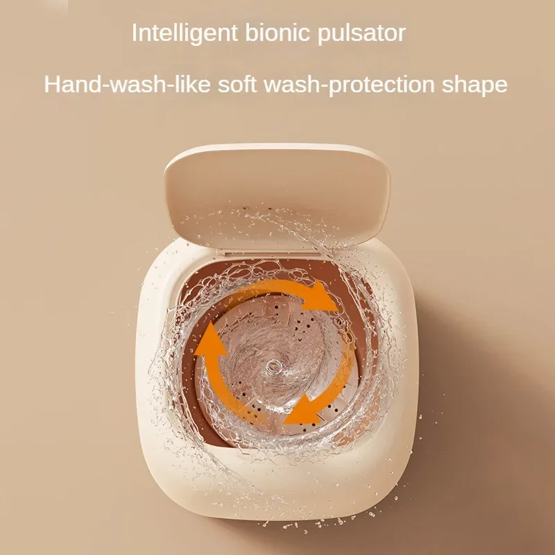 Портативная стиральная машина полуавтоматическая двойная небольшая для нижнего