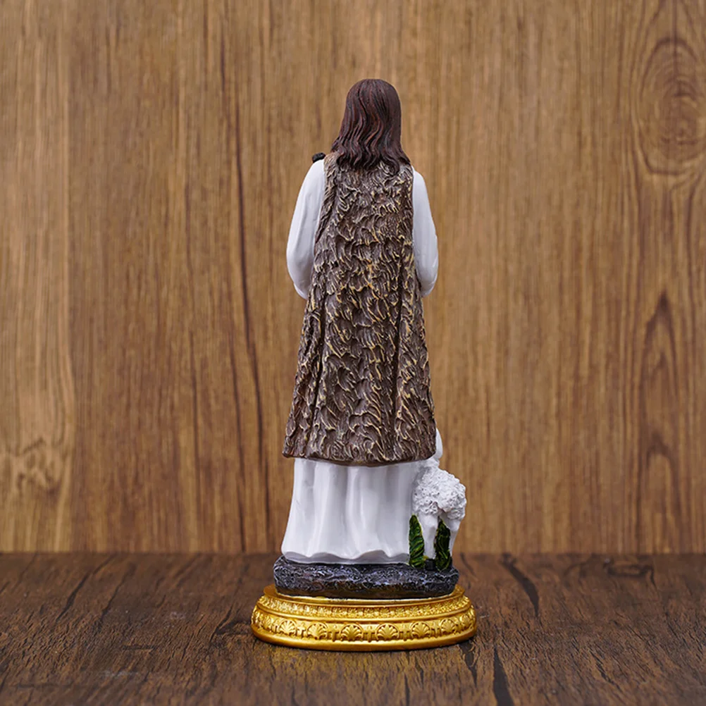 

Shepherd Statue Renaissance Artware Collection Holy Shepherd Figurine Religious Figure Decor