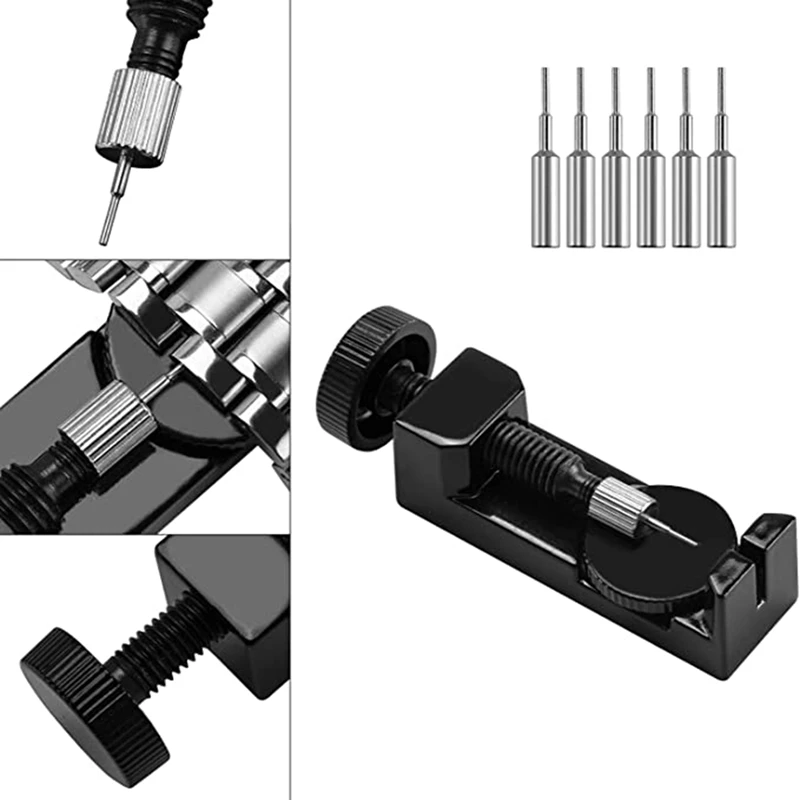 Watch Repair Kit Watch Link & Back Removal Tool, Spring Bar Tool With Carrying Case