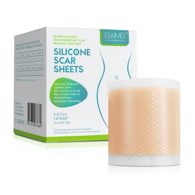 

1.5Meter/Roll Removal Tape Silicone Self-Adhesive for Acne Burn Reduce