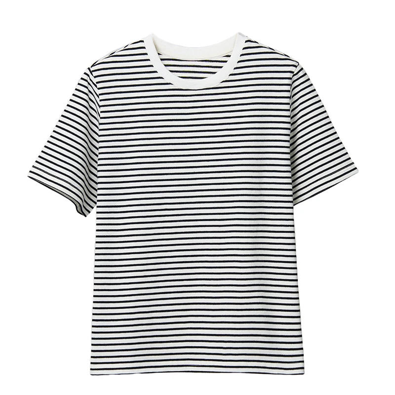 

Хлопковая футболка с коротким рукавом и круглым вырезом, Размеры M,L,XL