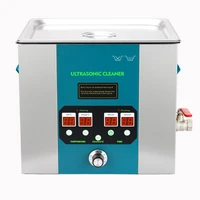 11 liters small parts ultrasonic cleaning machine 10l power adjustable ultrasonic cleaner with heating and degas