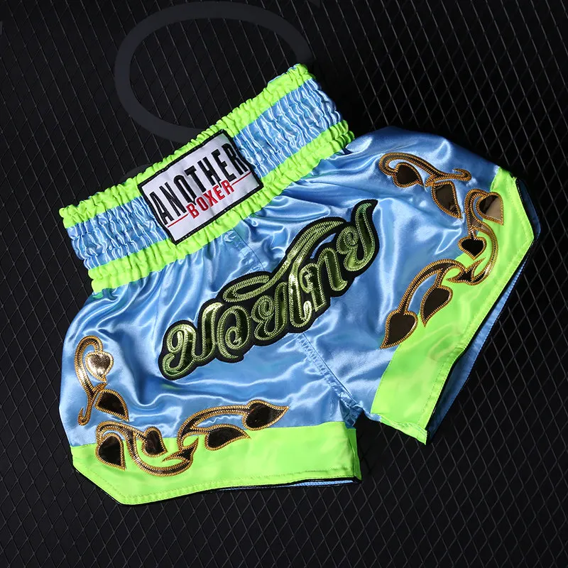 

Tiger Muay Thai Shorts Kickboxing Pants Men's Women's Shorts MMA BJJ Sanda Fighting Grappling Sports Uniform Kids Boxeo Trunks