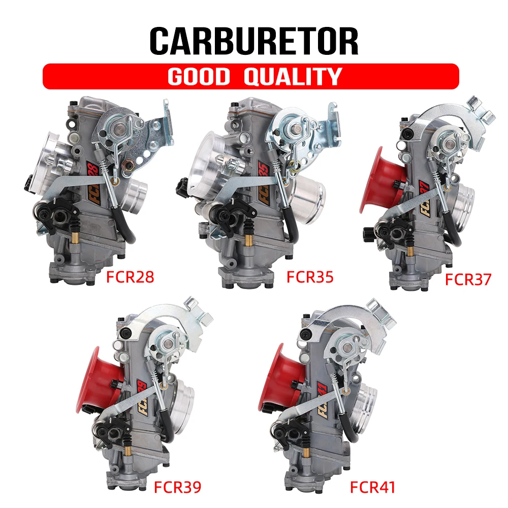 

For Keihin KTM HONDA FCR39 Husqvarna450 CRF450 CRF650 FS450 FCR 28 31 33 35 37 39 41mm Motorcycle Carburetor Racing Motors Power