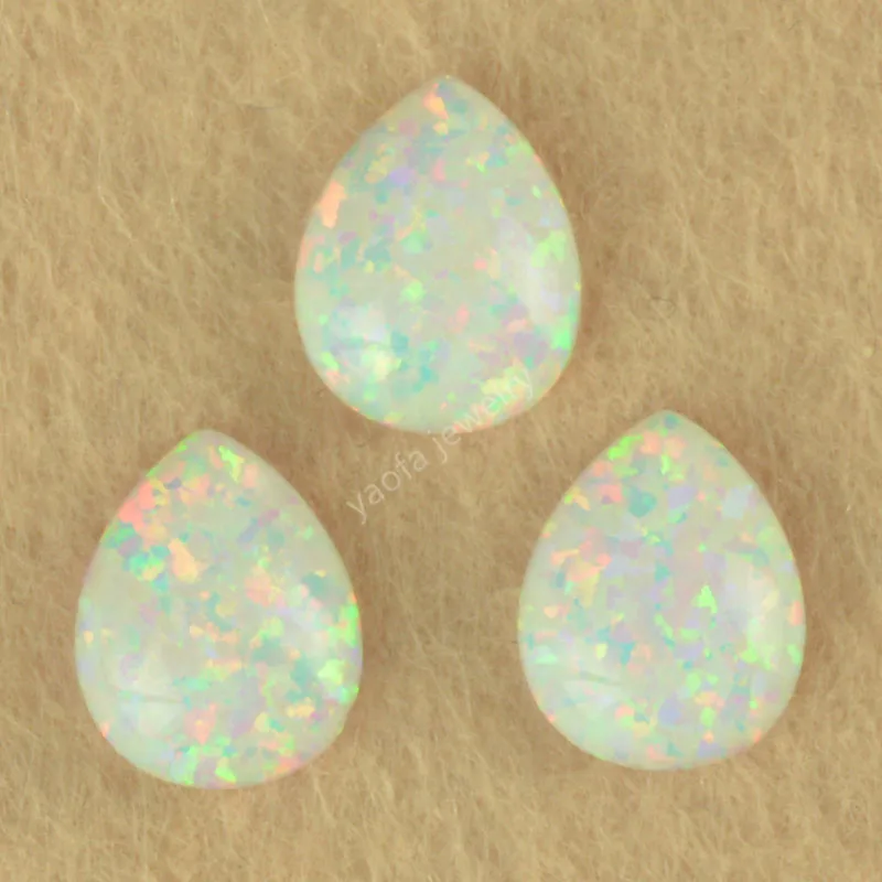 78 цветов 4*6 мм плоский на спине кабошон Белый Синий огненный опал свободный
