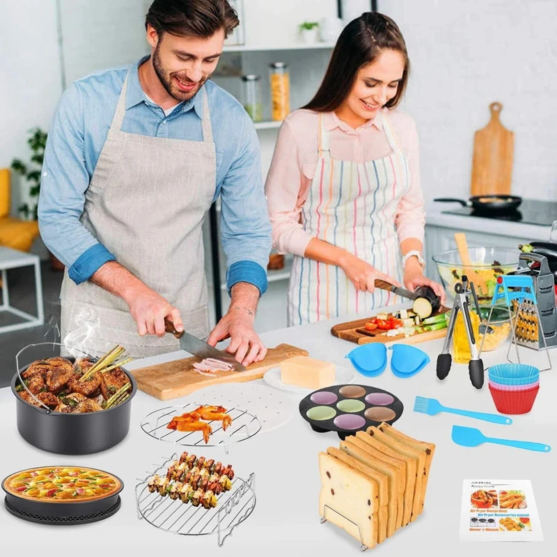 14 шт. аксессуары для фритюрницы COSORI Ninja Phillips Gowise Gourmia Dash Power XL фритюрница запасные