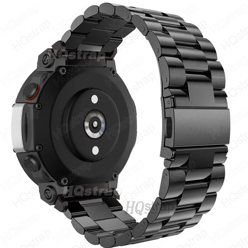 Ремешок из нержавеющей стали для Amazfit T-rex 2 3 Ultra металлический ремешок часов Trex Pro T