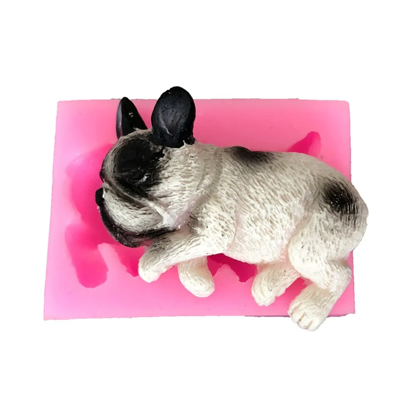 1 шт. силиконовая форма для выпечки бульдог