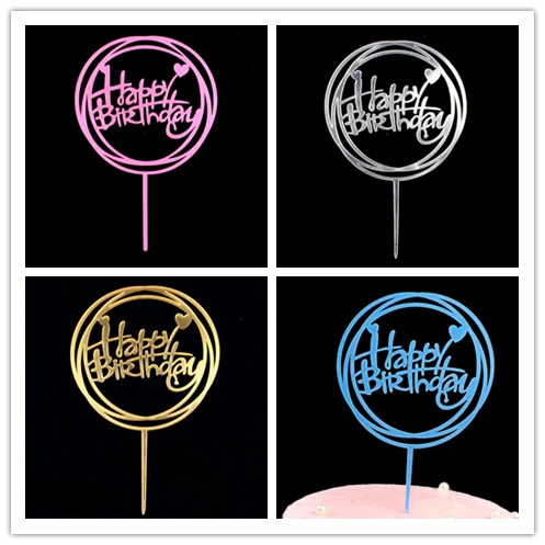 1 шт. на день рождения вечерние кекс фигурки жениха и невесты Цвета: золотистый