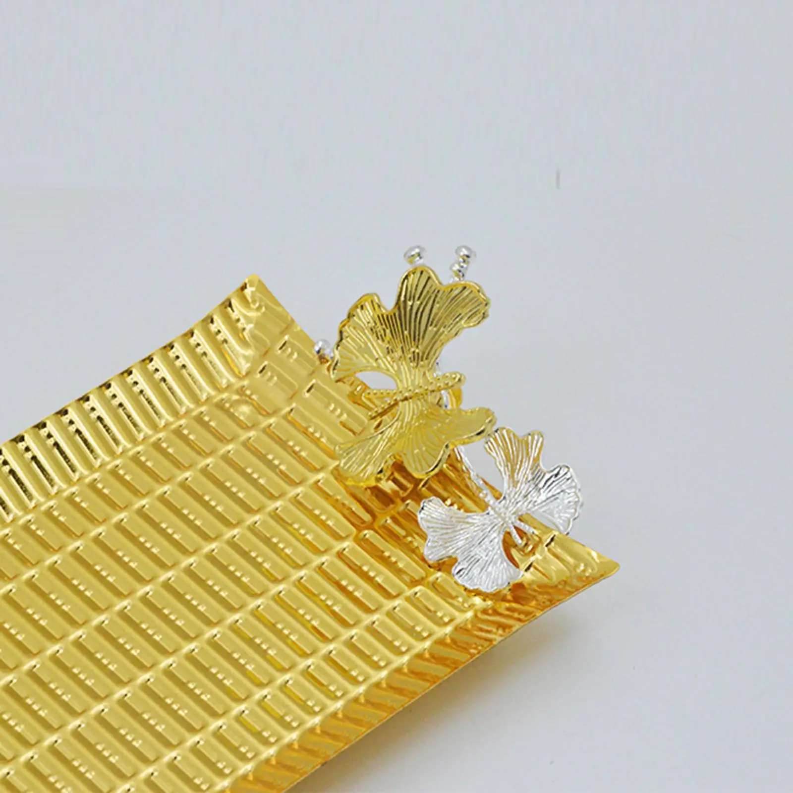 Металлический поднос для фруктов еды Golde многофункциональное антикварное