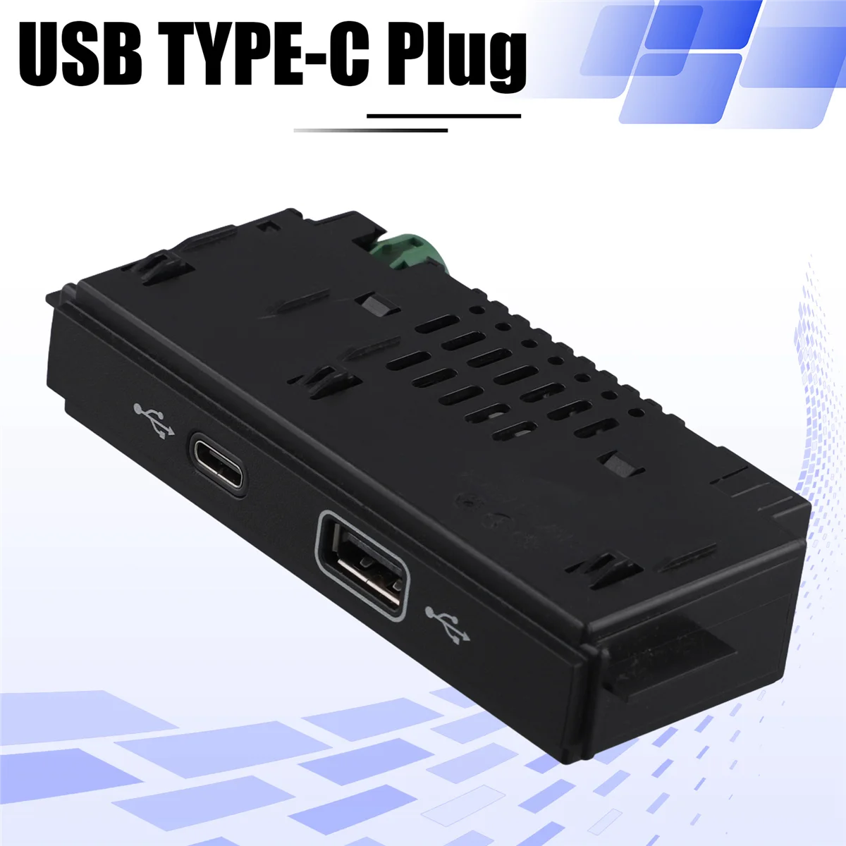 Для VW Tiguan MK2 Viloran USB TYPE-C Plug Armerst передняя консоль USB-порты с кабелем 30D 035736