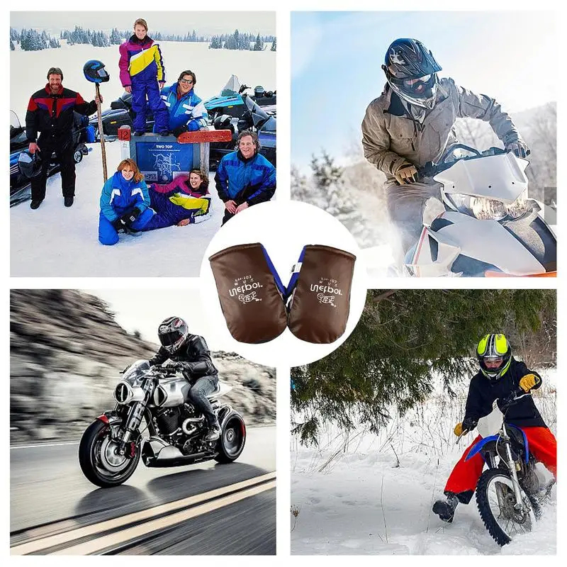 

Handlebar Mitts For Motorcycle Scooter Hand Bar Winter Gloves Winter Hand Warmer Muffs Motorcycle Gloves Handlebar Gloves