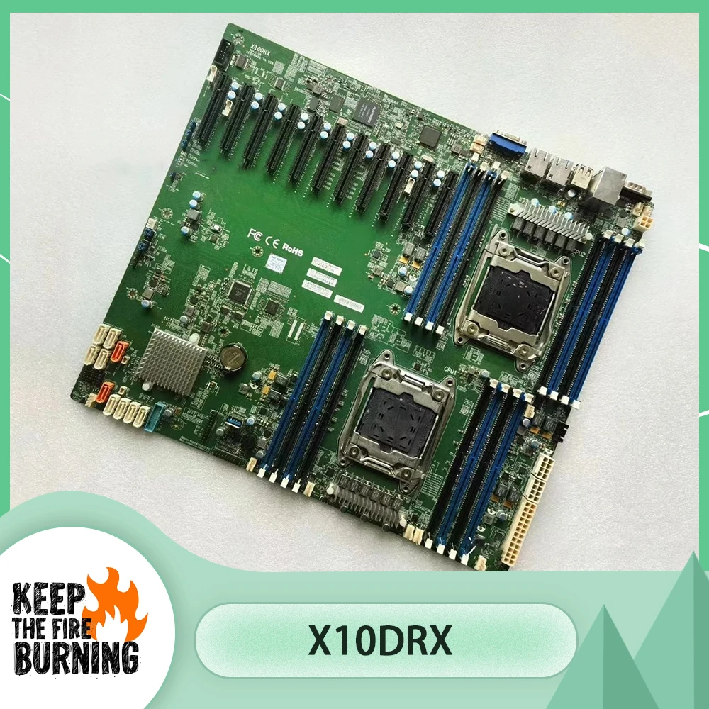 Материнская плата X10DRX для семейного сервера Supermicro LGA2011 DDR4 11 PCI-E E5-2600 v4/v3