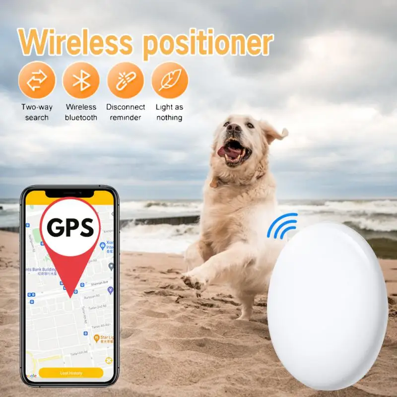 

Smart Finder 200mah With Protective Cover For Android Ios Gps Tracker Voice Recording Function Smart Locator
