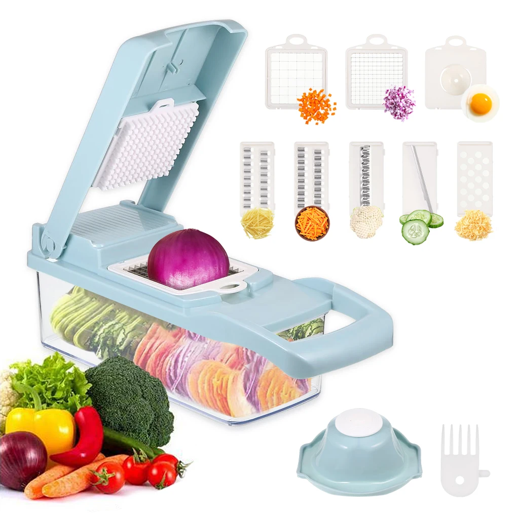 

Multifunctional Vegetable Cutter Shredders Slicer Fruit Potato Chopper Carrot Grater Stainless Steel Kitchen Accessories